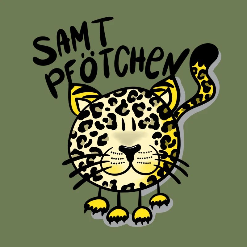 Leopard Samtpfötchen