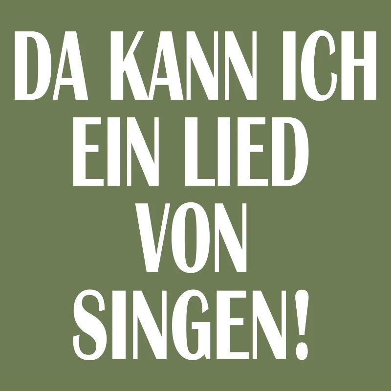 Da kann ich ein Lied von Singen
