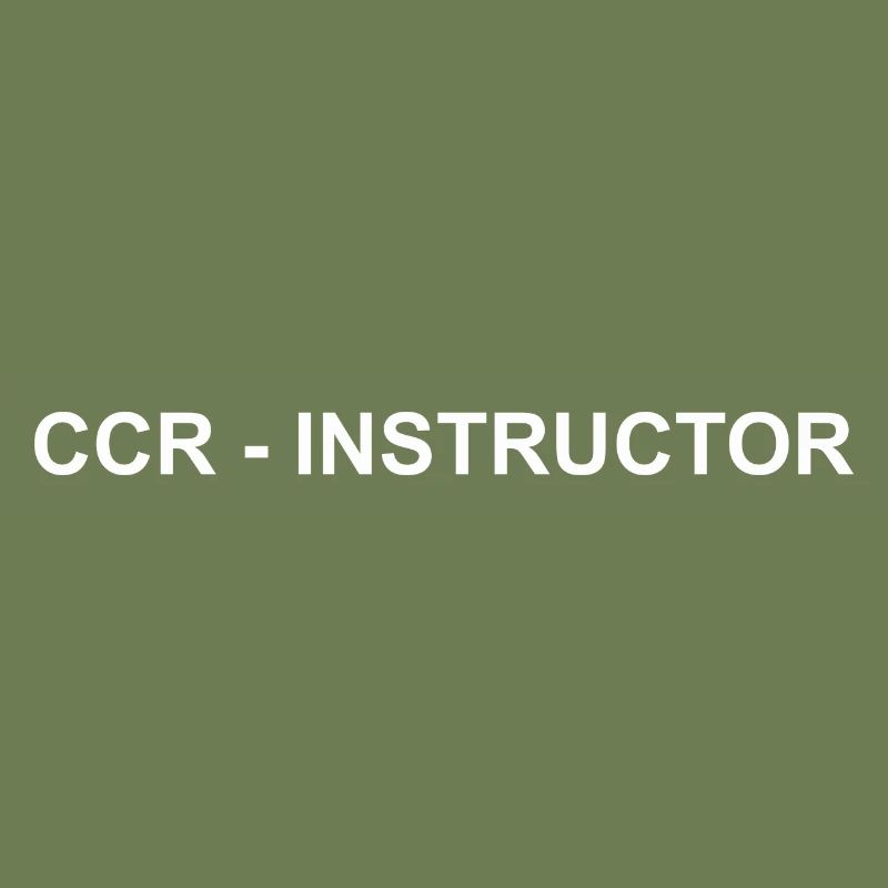 CCR INSTRUCTOR