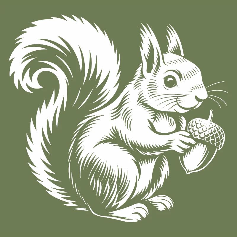 Eichhörnchen & Eichel: Waldbewohner