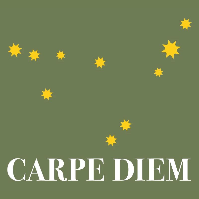 Carpe Diem nutze den Tag Sternbild Steinbock Deneb