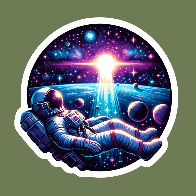 Astronaute en sortie dans l’espace