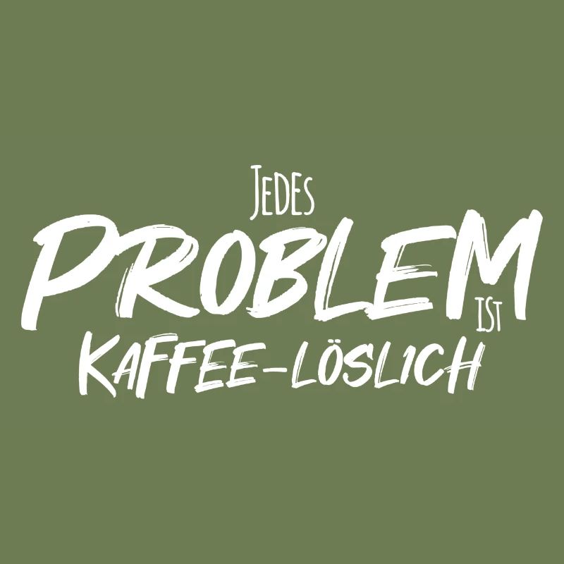 Every Problem Is Coffee-Soluble - Text Effect