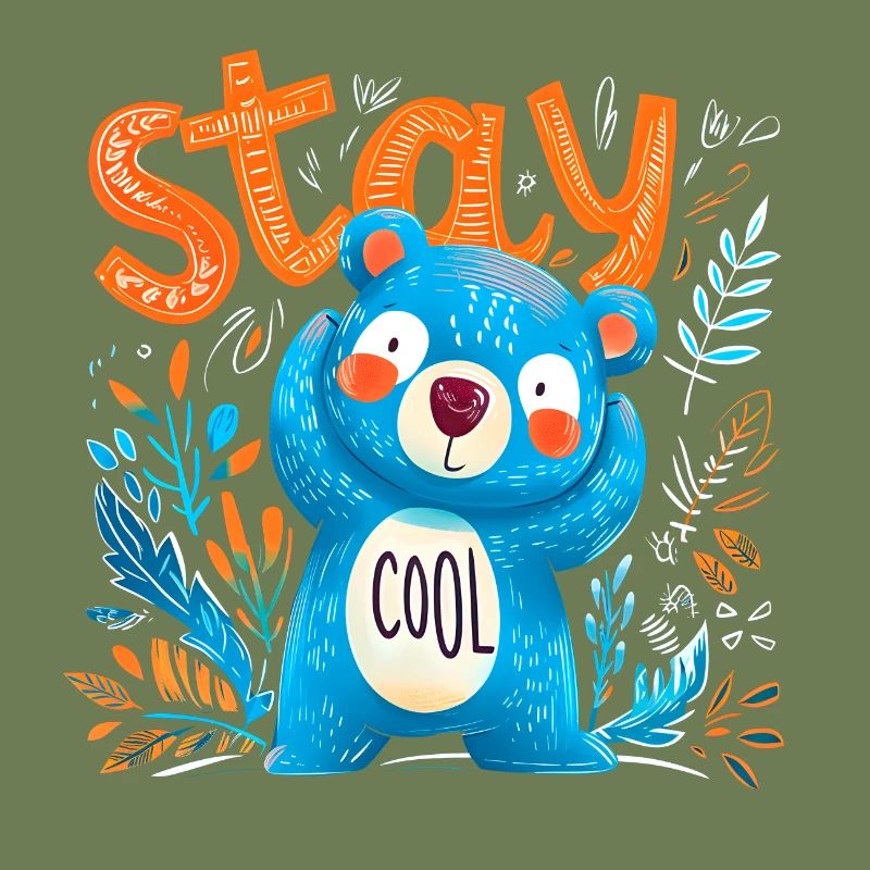 Stay Cool ours mignon et décontracté à câliner