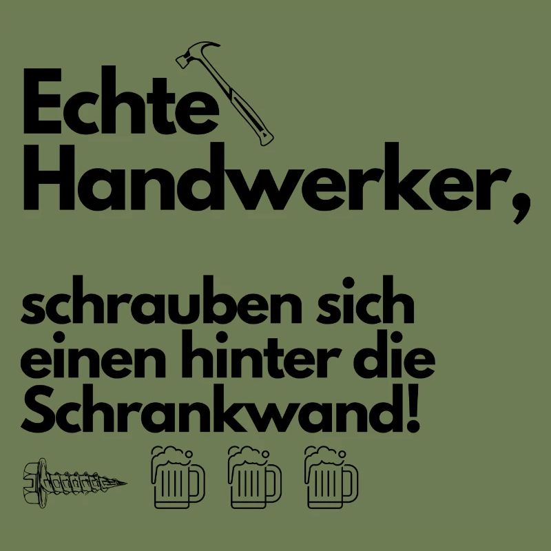 Echte Handwerker schrauben sich einen!