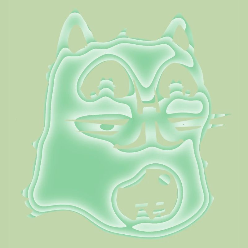 Psychedelic Cat