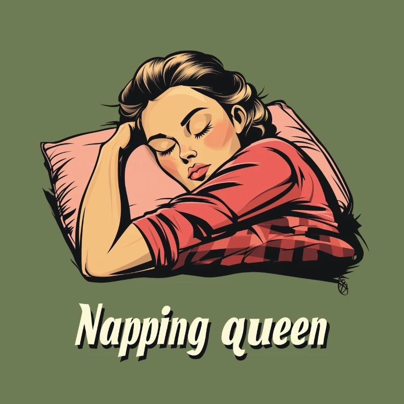 Napping queen