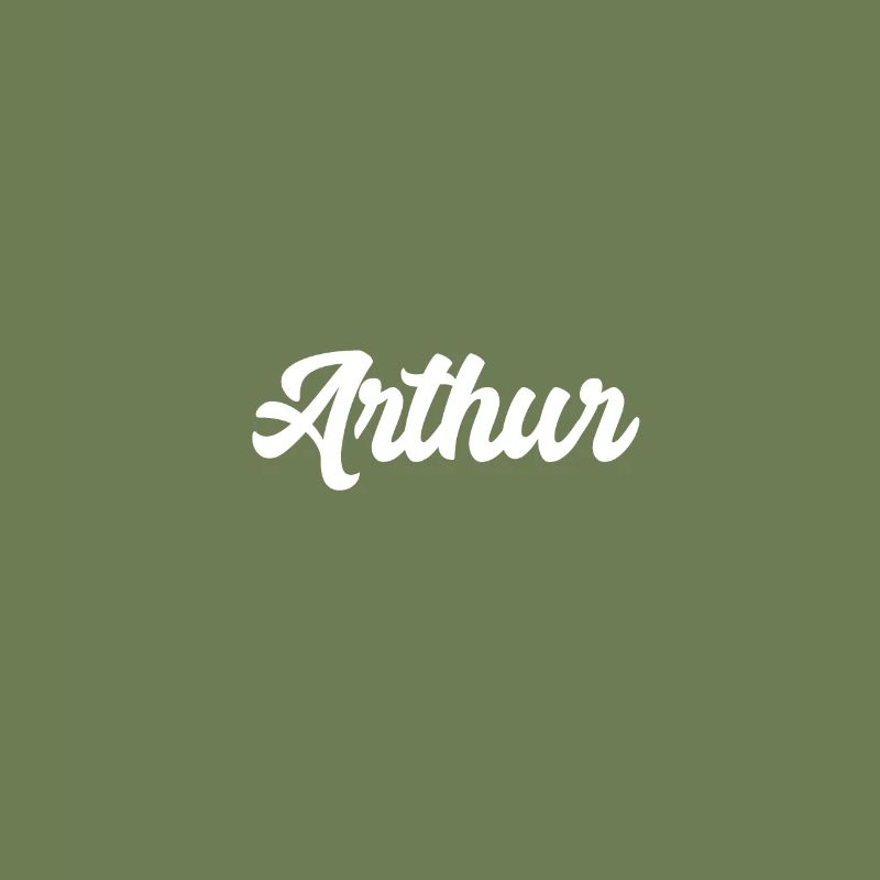 Arthur Custom Text Geburtstagsname