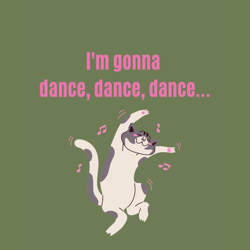 Carnaval - Danse danse danse drôle chat dansant