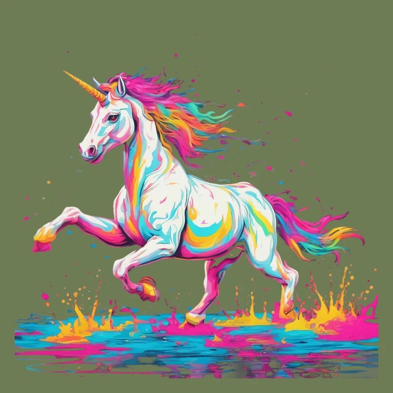Retro Einhorn 2