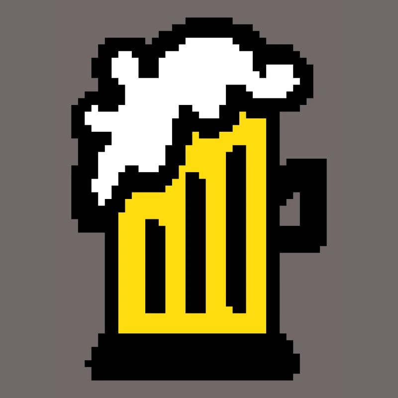 Bier Pixel Art