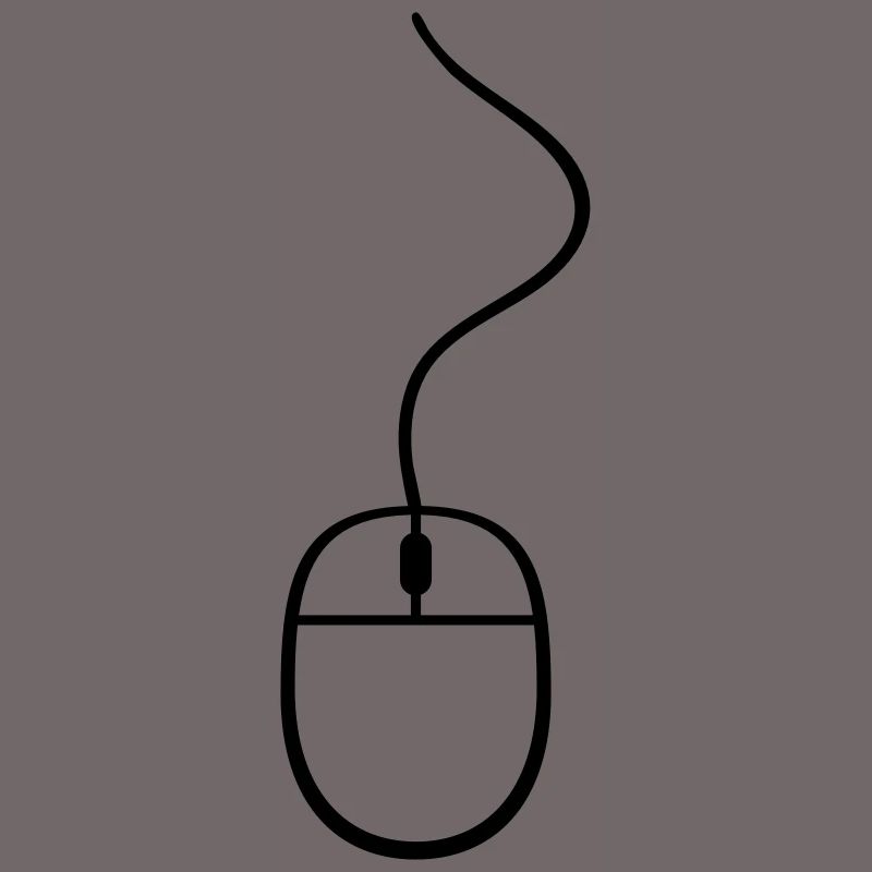 câble d'ordinateur souris clic de commande pc ordi