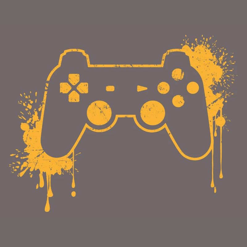 RETRO CONTROLLER en jaune