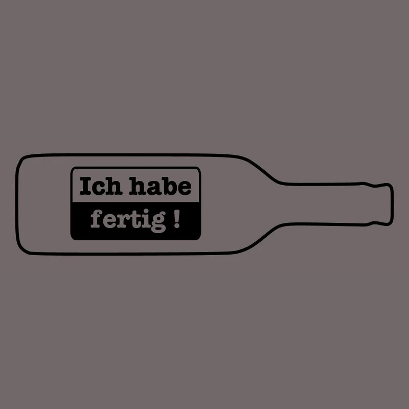 I have done - empty bottle
