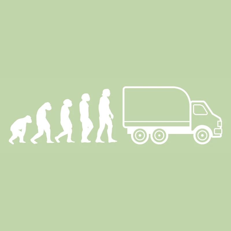 Evolution Lkw Fahrer