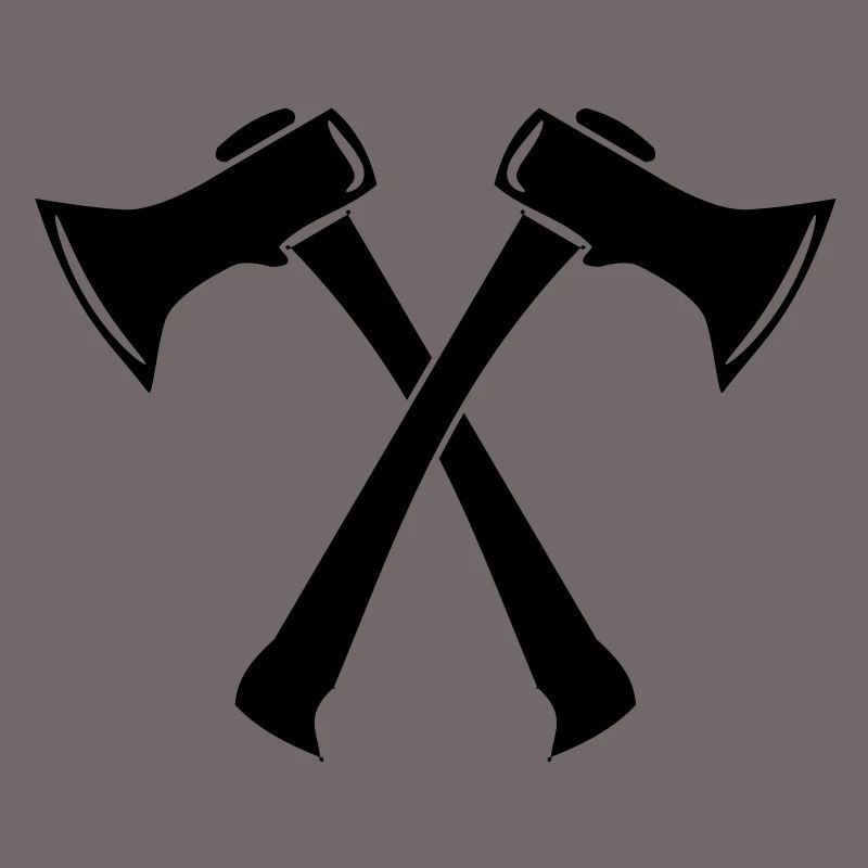 Axe axes lumberjack forest fire 1c