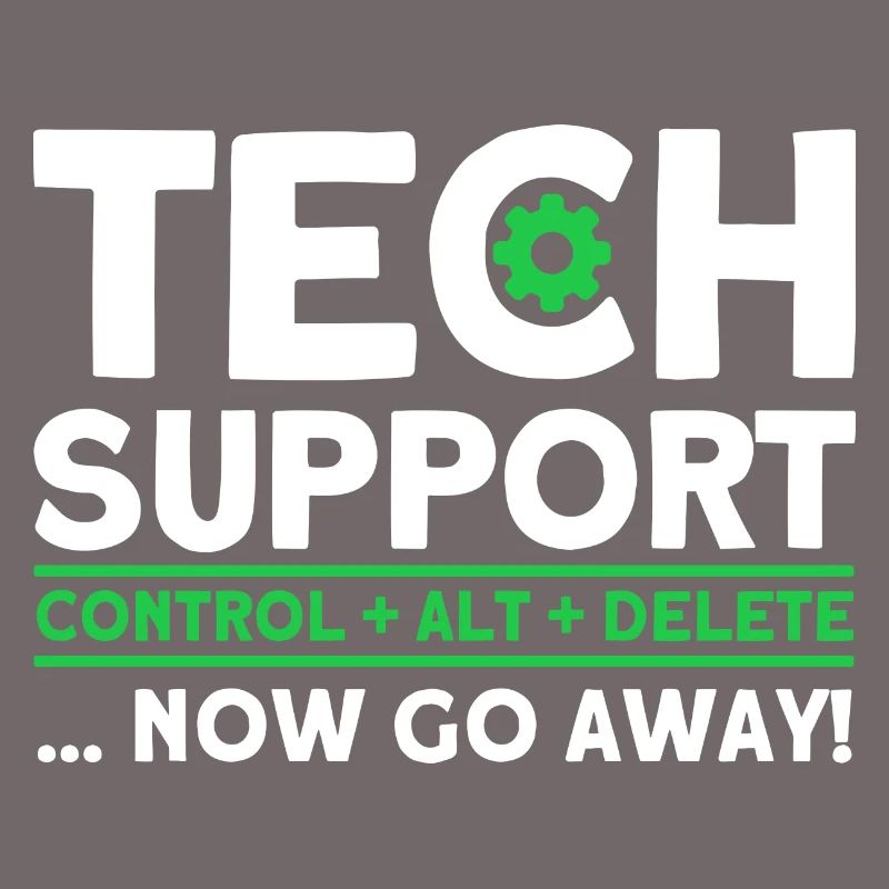 Tech Support Control Alt Delete Sysadmin