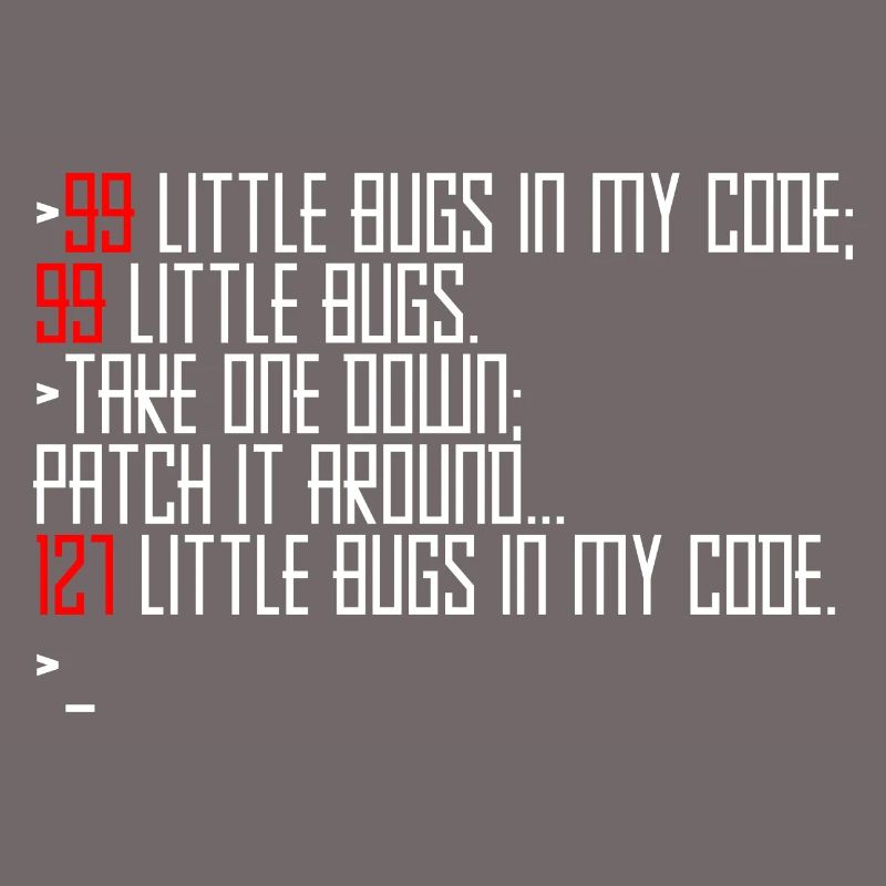 99 petits bugs dans mon code