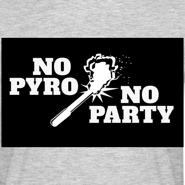No Pyro No Party Black