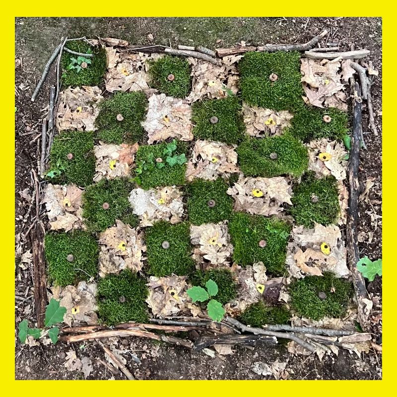 Forest Plants Pattern Design