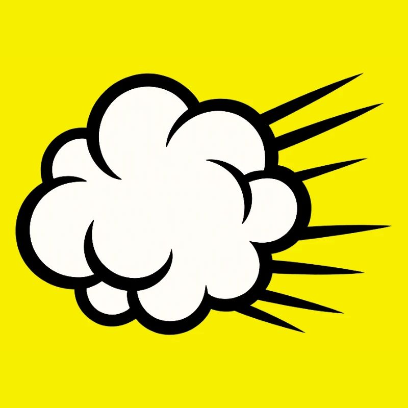 Cloud Burst Cartoon