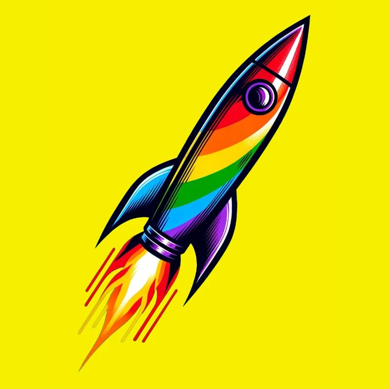 Fusée arc-en-ciel | Lancement d’une fusée