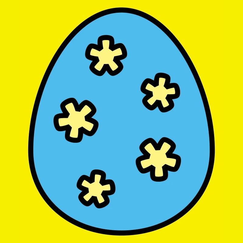Easter egg colorful