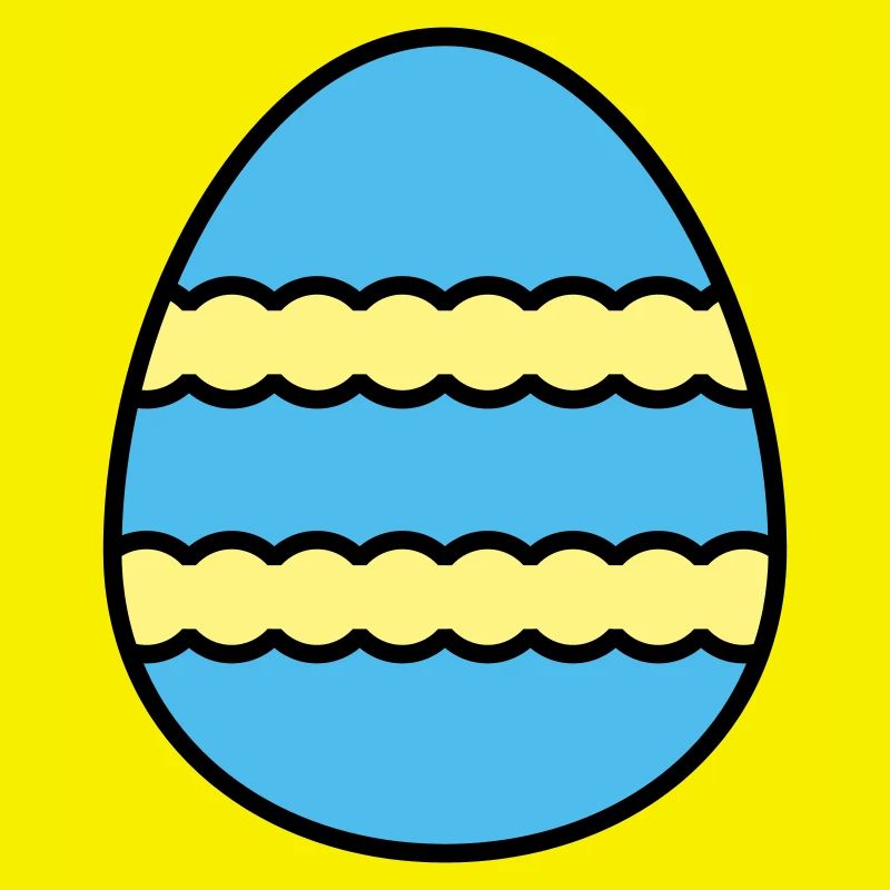 Easter egg colorful