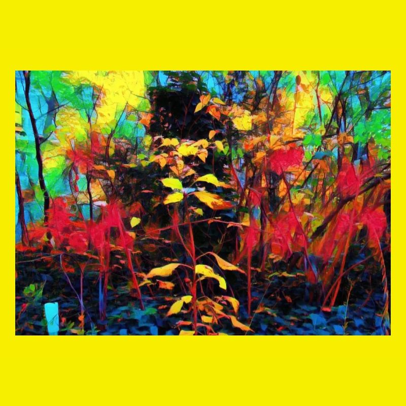 colured tree