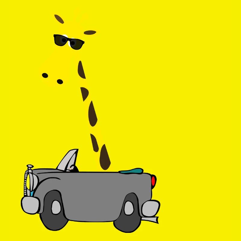 Giraffe mit Sonnenbrille | Das perfekte Geschenk
