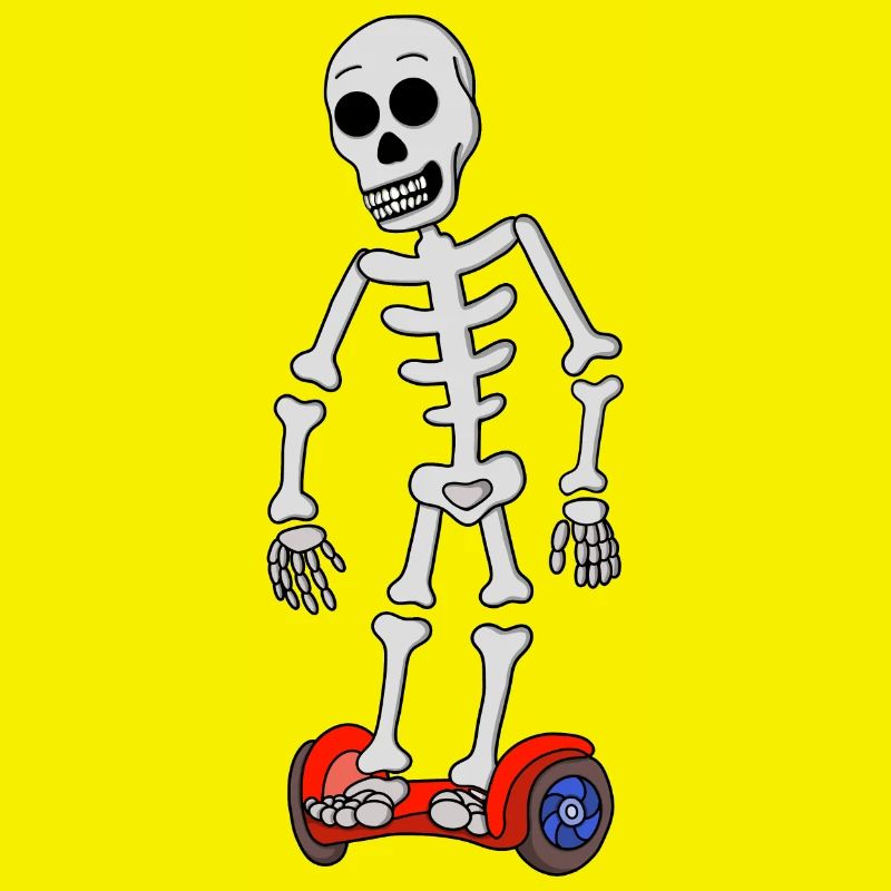 Spooky Hover Bones