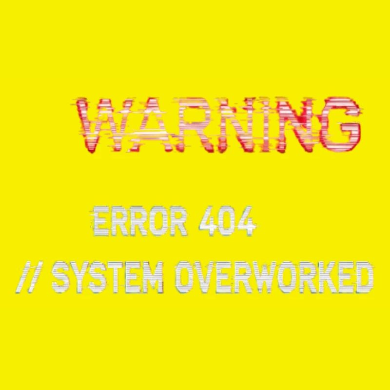 Fehlerwarnung – Systemfehler 404