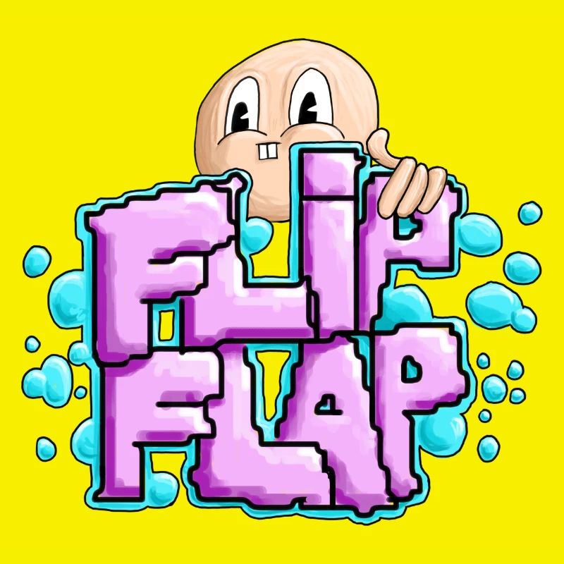 Fun Graffiti Bubble Flip