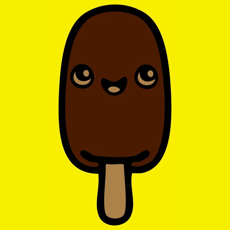 Eis Schokolade Stick kawaii süßes Kind lecker