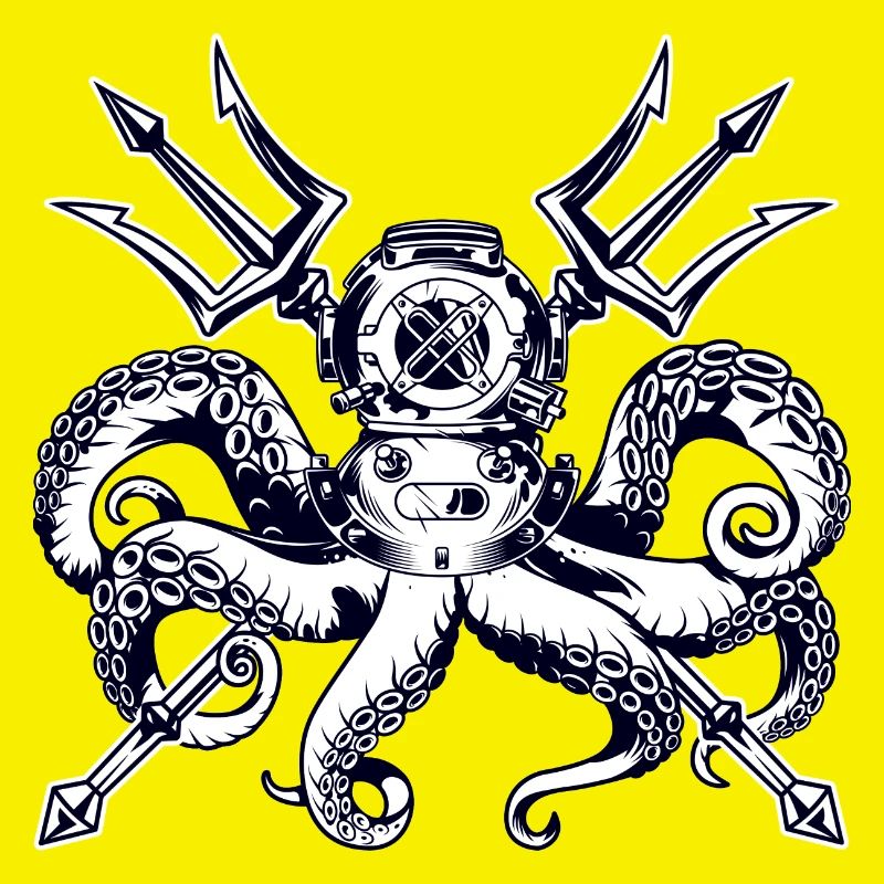 Pieuvre Scaphandre Trident