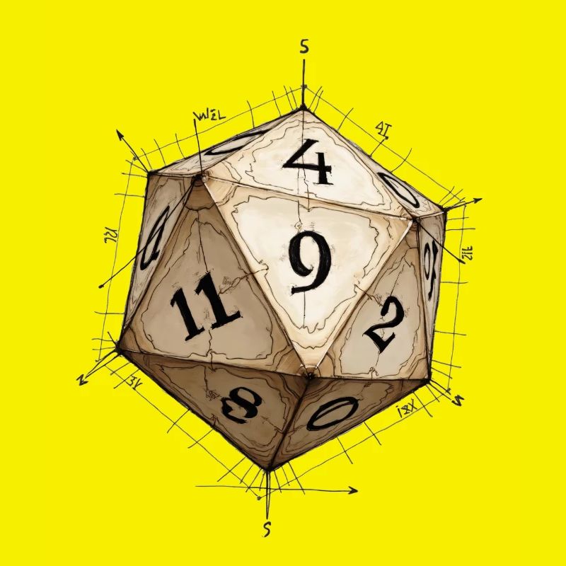 Cube D11 – Plan dessiné de dessins animés