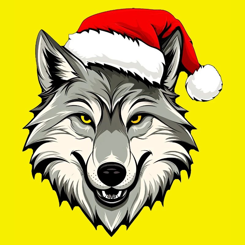 Christmas Wolf