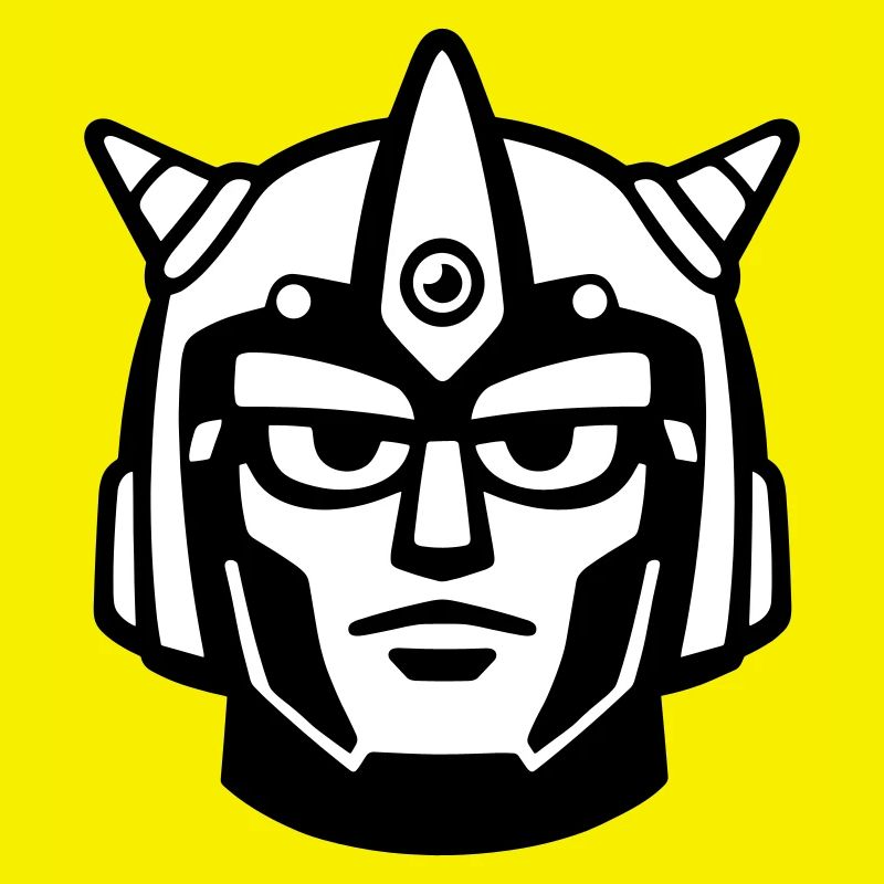 Doomforge Robot Face Helmet
