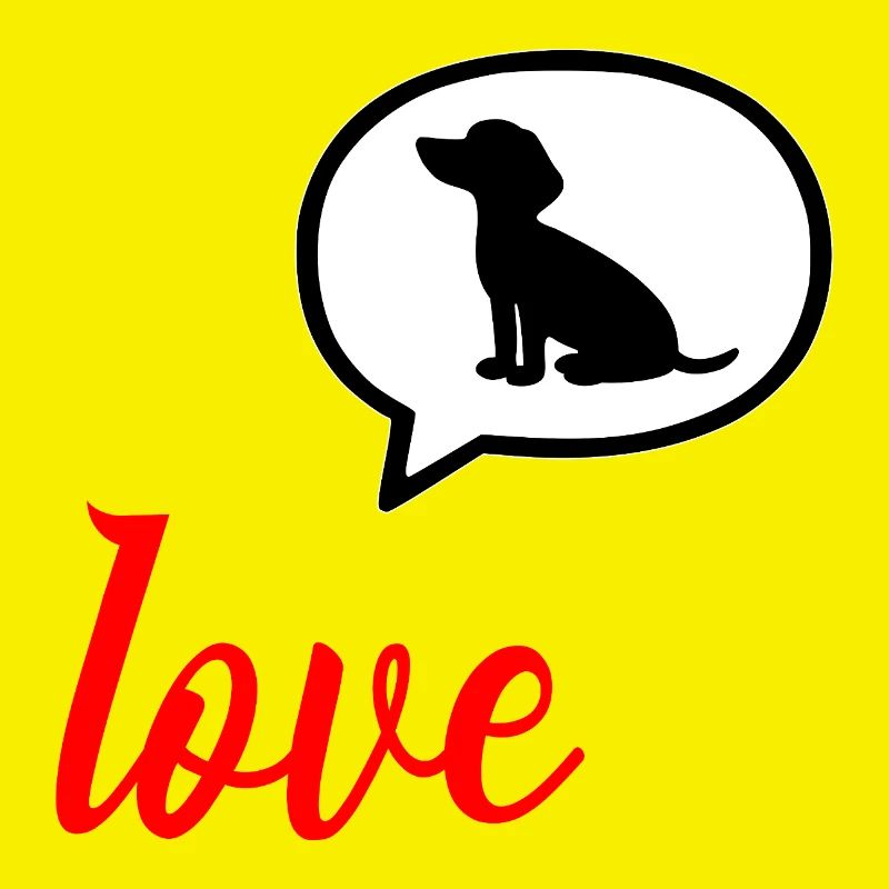 Chien de la déclaration d’amour