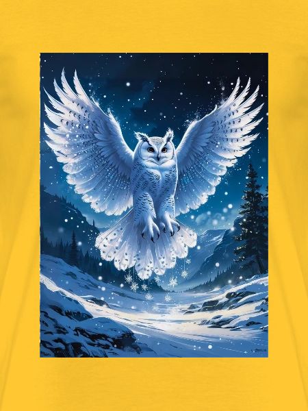 Schnee-Eule
