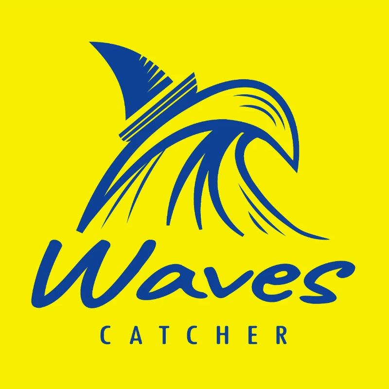 Waves Catcher Surf Graphics