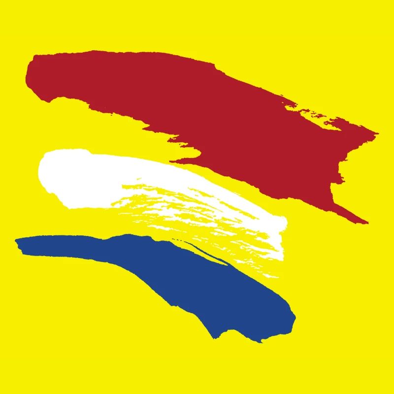 Drapeau de style néerlandais