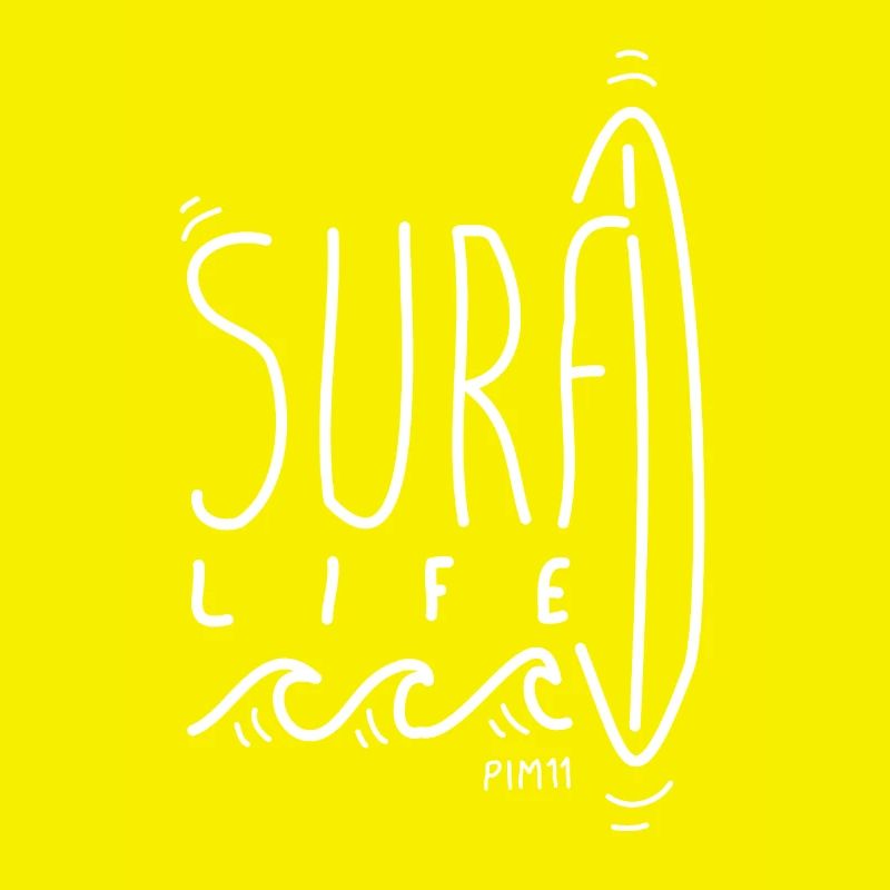 Surf Life (blanc)