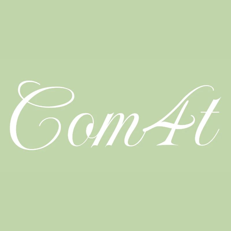 Com4t Merch - Ensemble de logos de tous les jours, blanc