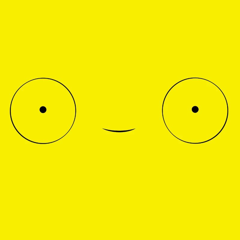 Visage final minimaliste par Mooncake from Space