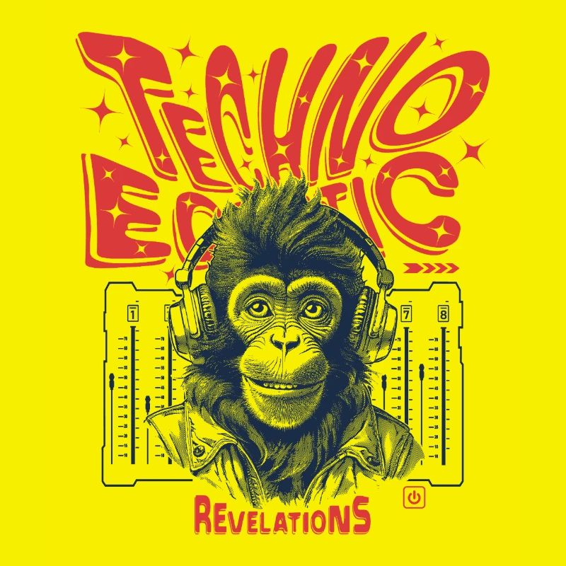 Revelations Shirt: Monkey, Techno and Ecstatic Beats