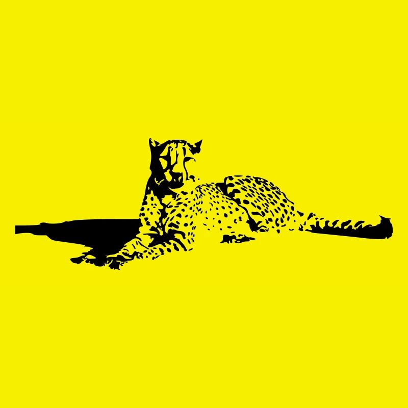 Magnificent cheetah at rest