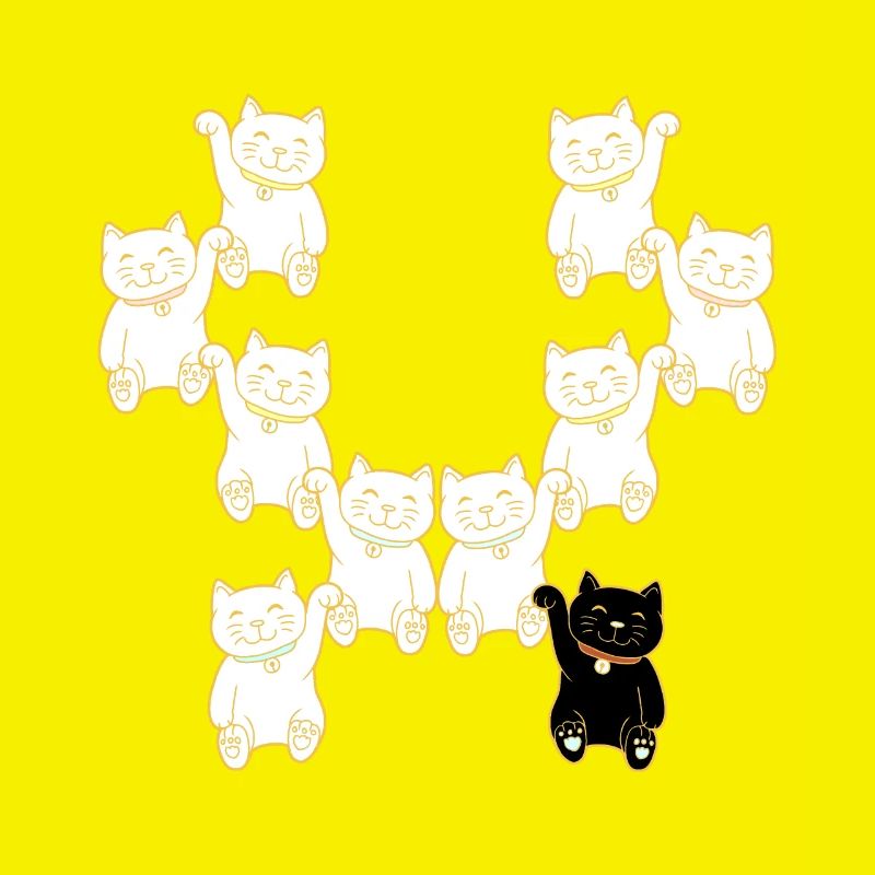 Katzen anders ungewöhnlich Katze deiifernz
