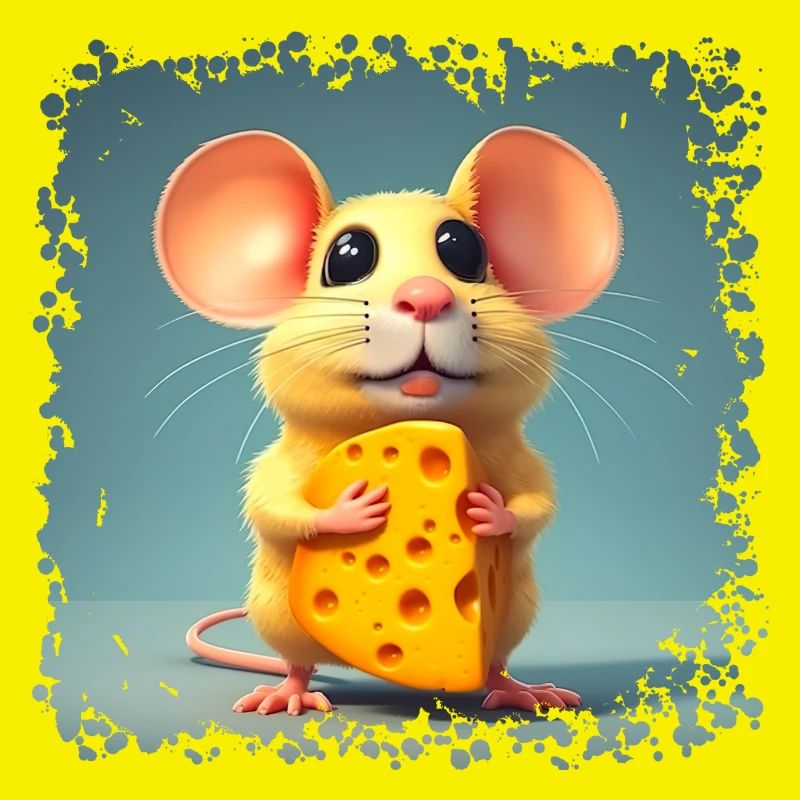 In nature, mice do not feed on cheese