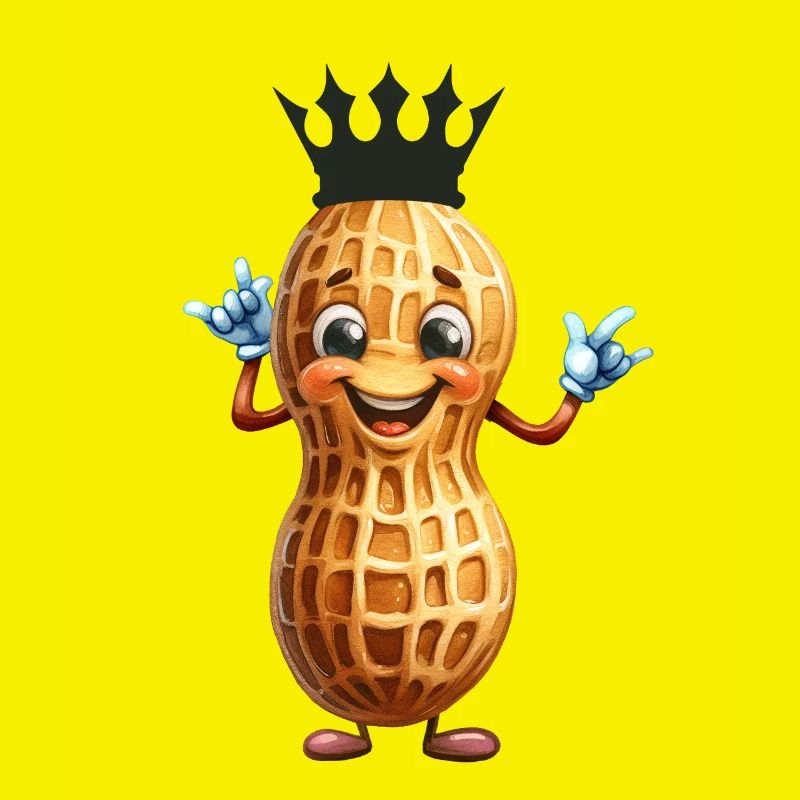 Peanut King Peanuts Nut Nuts Peanuts